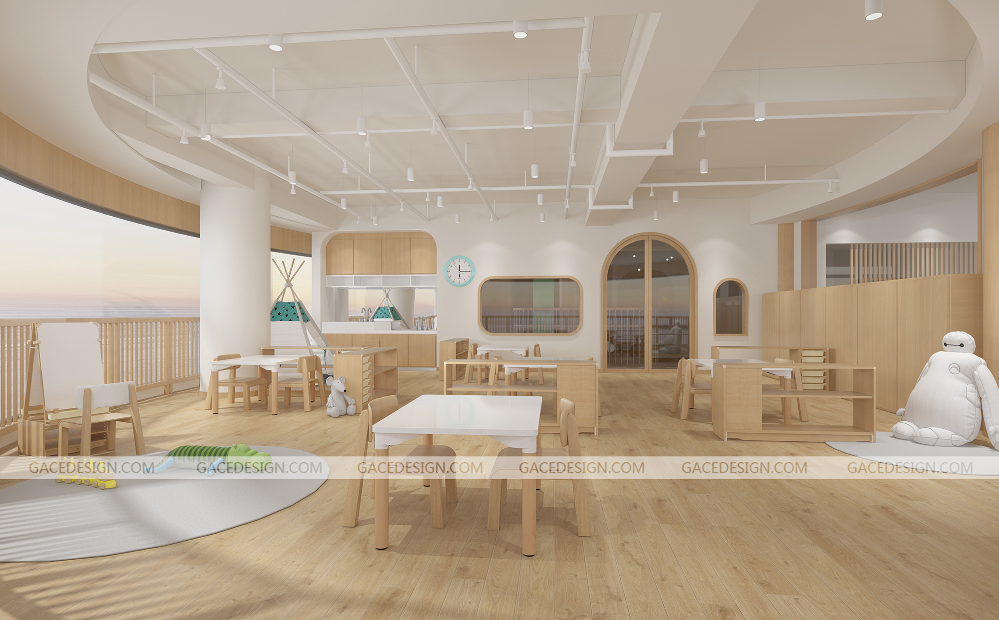 幼兒園裝修設(shè)計(jì)要滿足哪些條件？