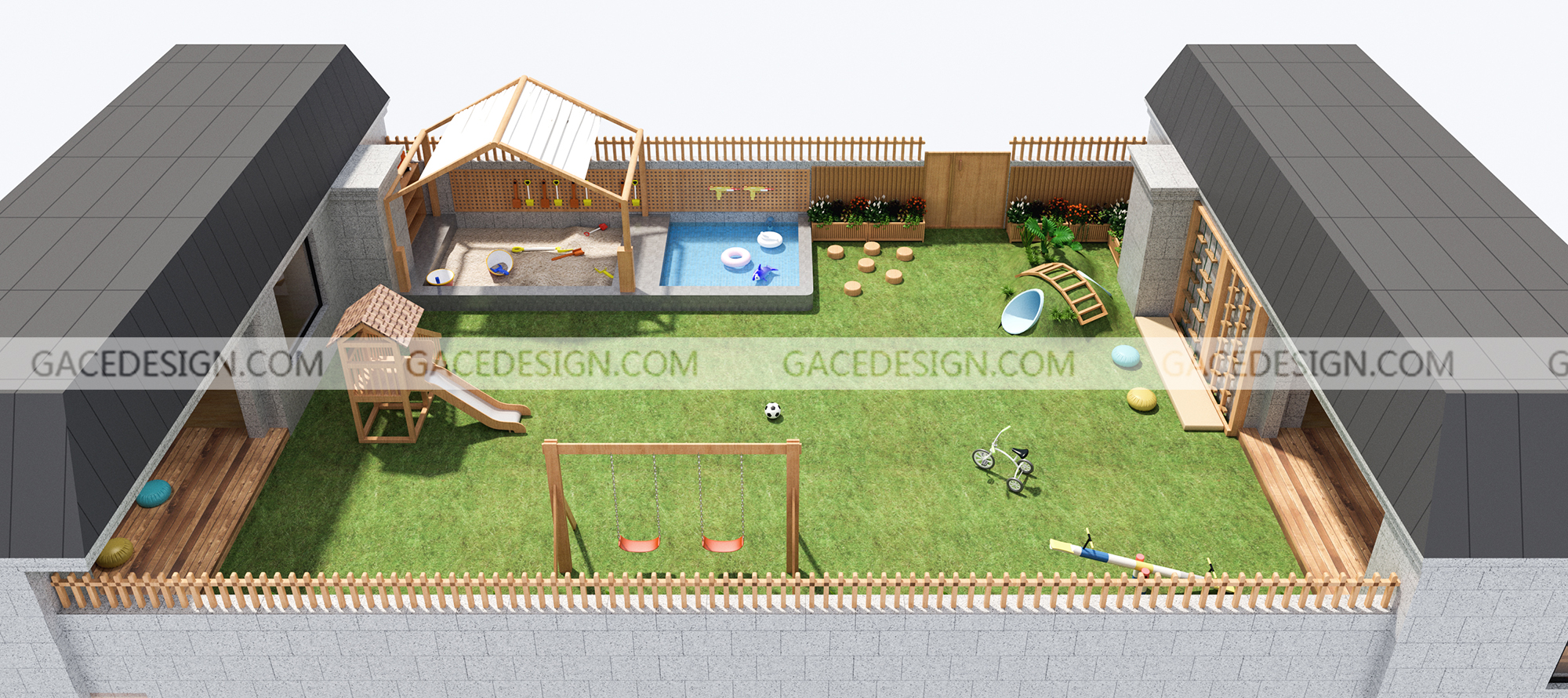 幼兒園戶外設(shè)計(jì)要怎么布局？